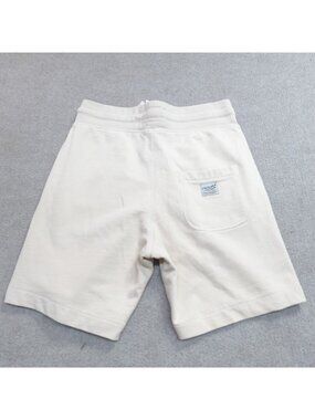 The Stronghold Shorts Medium Beige Drawstring Solid Sweatshorts